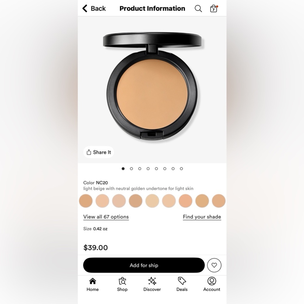 MAC Studio Fix Powder Plus Foundation - Picture 5 of 5